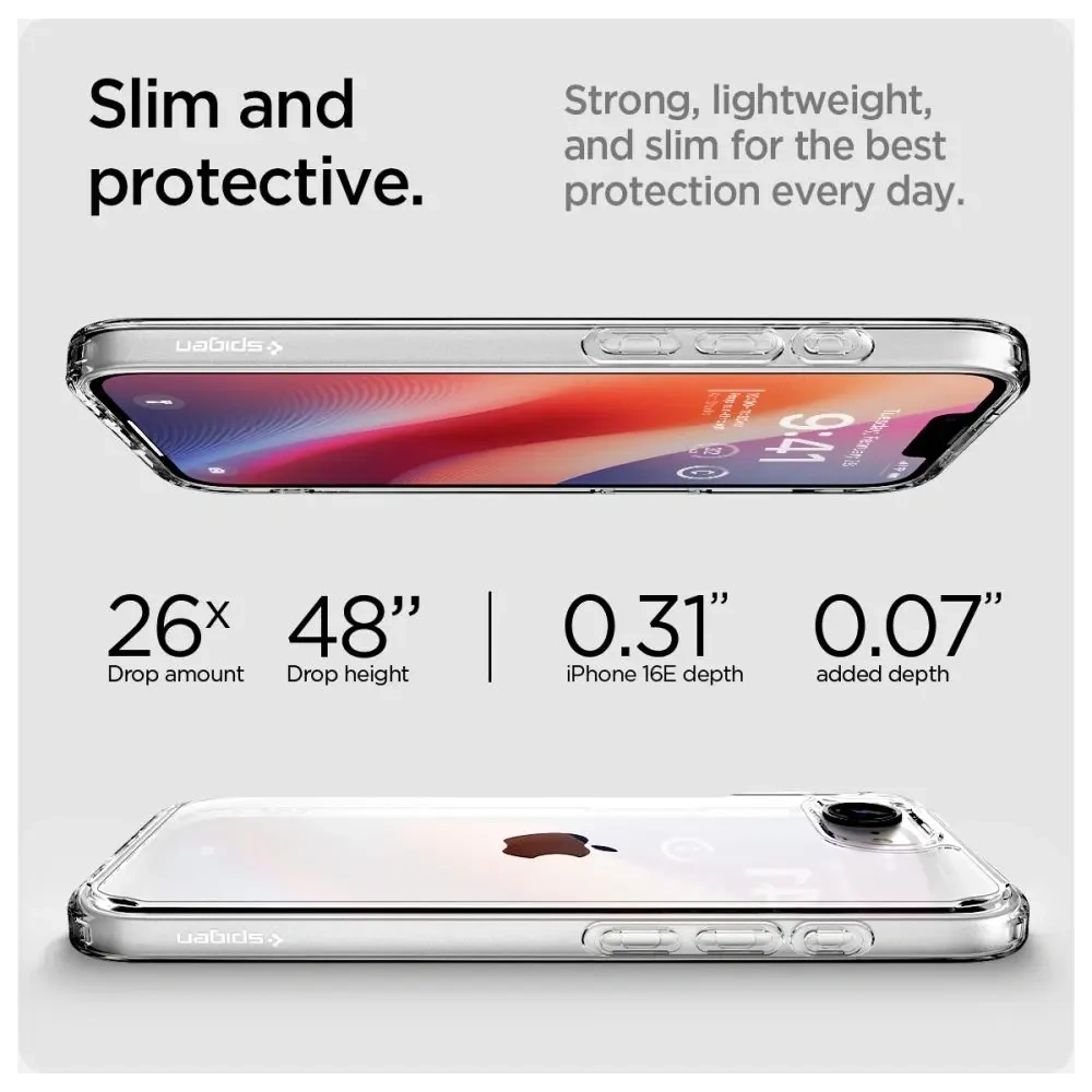 Hurtownia GSM - Spigen Ultra Hybrid Apple iPhone 16e Cristal Clar - SPN16698 - {ean13} - Hurt