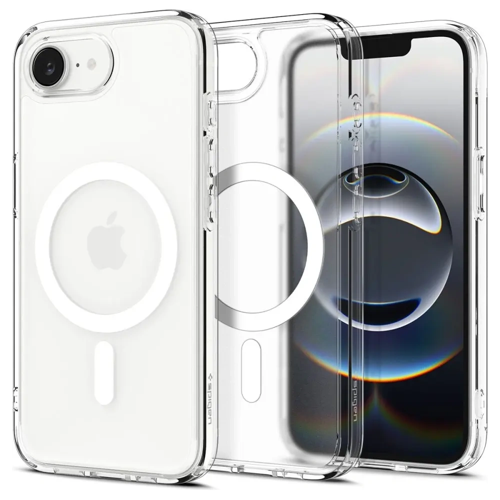Hurtownia GSM - Spigen Ultra Hybrid Mag MagSafe Apple iPhone 16e Alb Înghețat - SPN16699 - {ean13} - Hurt