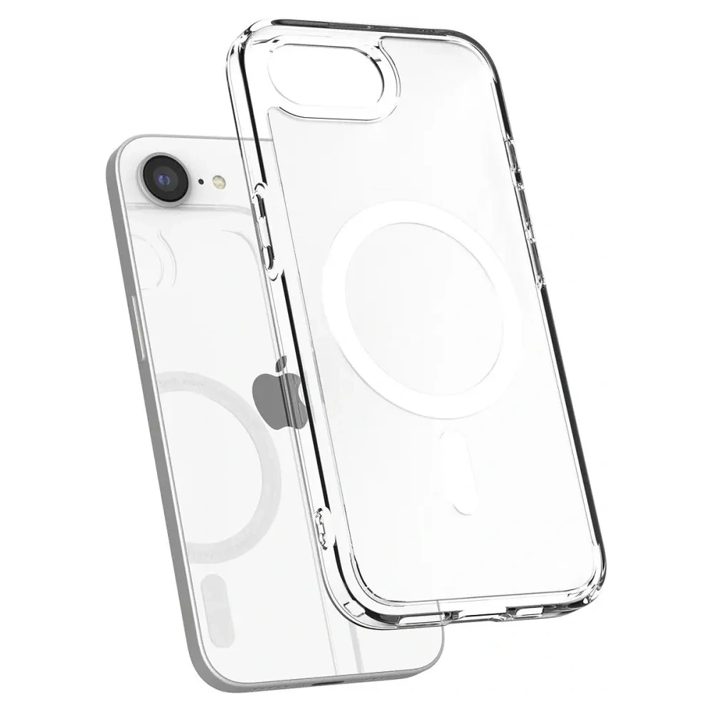 Hurtownia GSM - Spigen Ultra Hybrid Mag MagSafe Apple iPhone 16e Alb Înghețat - SPN16699 - {ean13} - Hurt