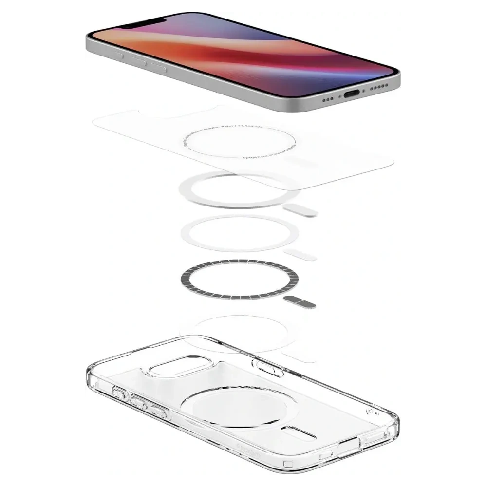Hurtownia GSM - Spigen Ultra Hybrid Mag MagSafe Apple iPhone 16e Fagyott Fehér - SPN16699 - {ean13} - Hurt