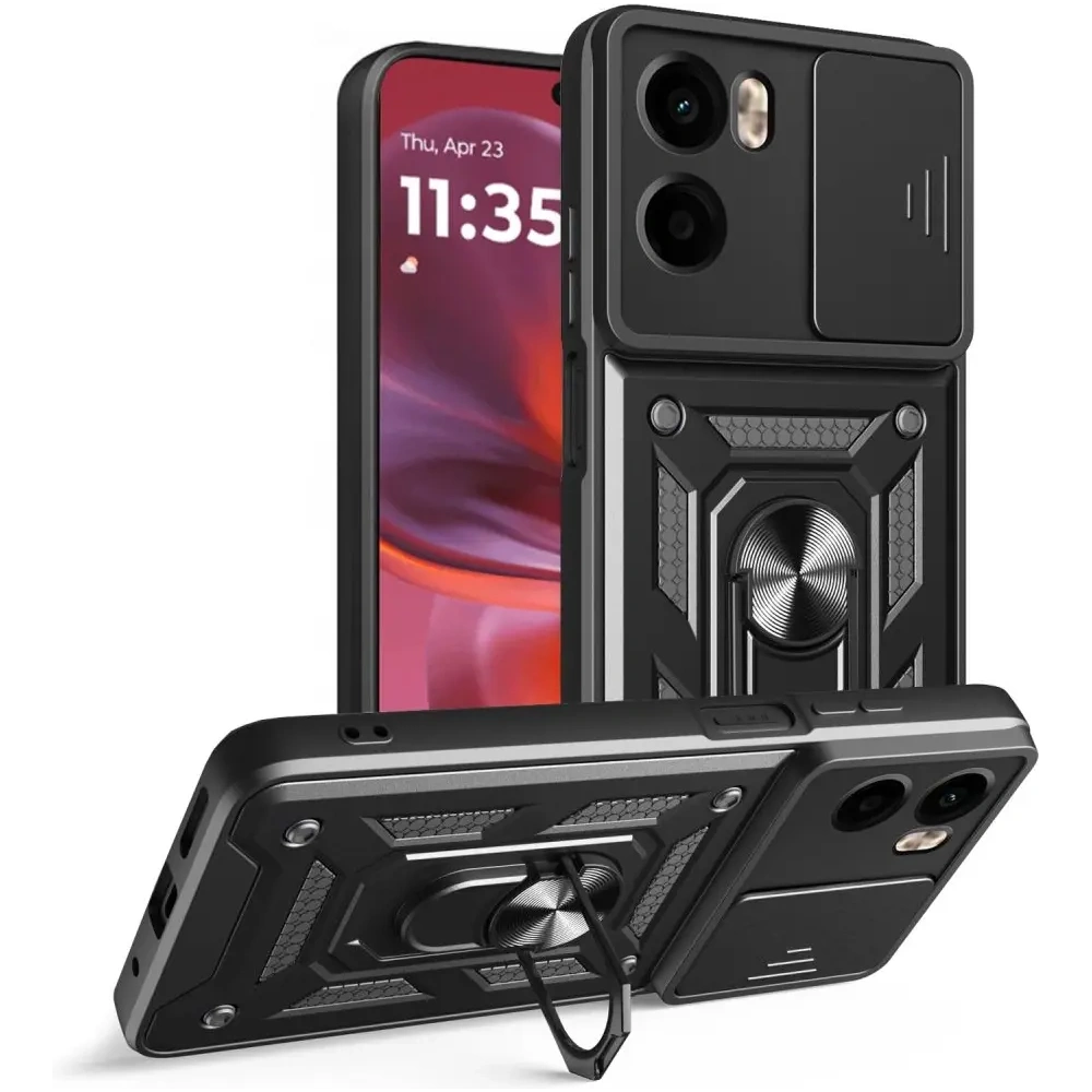 Hurtownia GSM - Tech-protect Camshield Pro Motorola Moto G05 / E15 Černá - THP3939 - {ean13} - Hurt