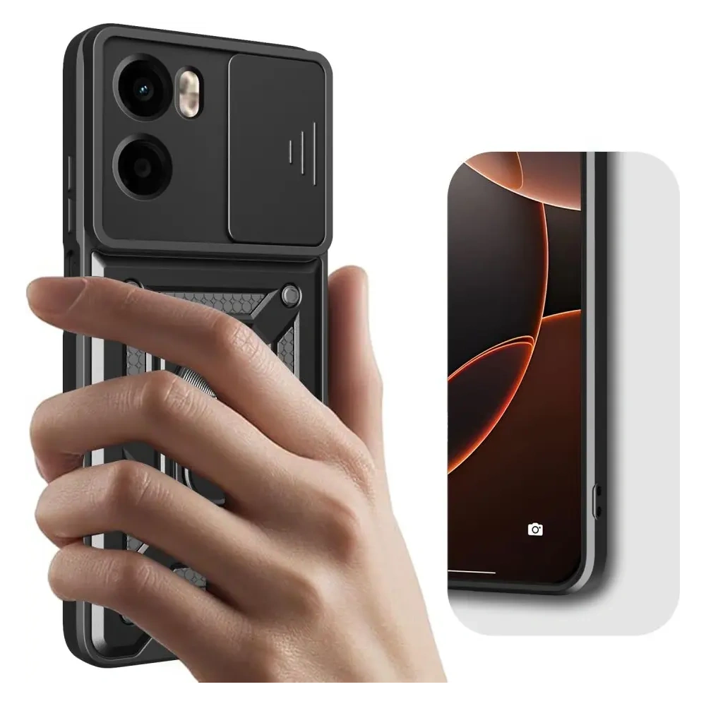 Hurtownia GSM - Tech-protect Camshield Pro Motorola Moto G05 / E15 Černá - THP3939 - {ean13} - Hurt