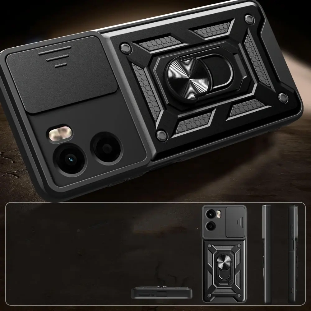 Hurtownia GSM - Tech-protect Camshield Pro Motorola Moto G05 / E15 Schwarz - THP3939 - {ean13} - Hurt