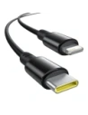 Hurtownia GSM - Baseus încărcător auto 60W 2xUSB-C + cablu USB-C integrat, Lightning (Negru) - BSU8934 - {ean13} - Hurt