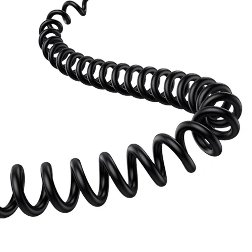 Ładowarka samochodowa Baseus 60W 2xUSB-C + wbudowany kabel USB-C, Lightning (Czarna)