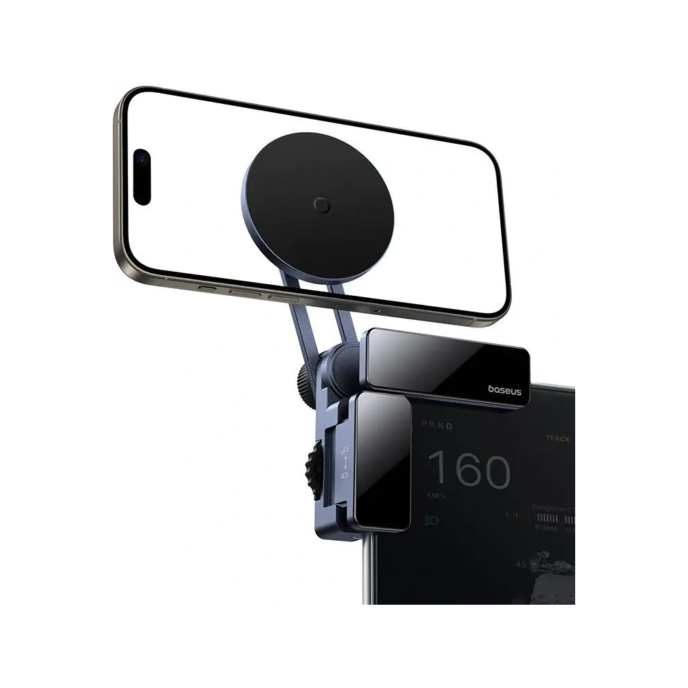 Hurtownia GSM - Uchwyt samochodowy do ekranu Baseus MaxView MagSafe (szary) - BSU8935 - {ean13} - Hurt