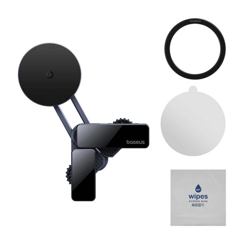 Uchwyt samochodowy do ekranu Baseus MaxView MagSafe (szary)