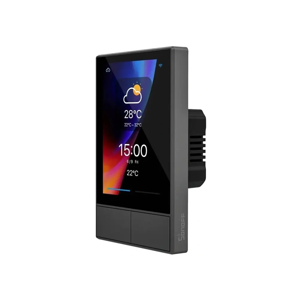 Wholesale SONOFF NSPanel-US smart WiFi control panel (black, 120mm) - SNF195 - {ean13} - Hurt