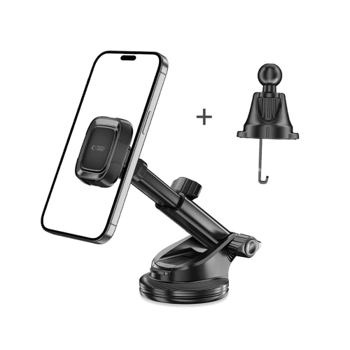 Uchwyt samochodowy na kokpit / do kratki Tech-Protect N59 Magnetic Dashboard & Vent Car Mount Black