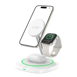 Hurtownia GSM - Tech-Protect QI15W-A46 Magnetic MagSafe vezeték nélküli töltő fehér - THP3942 - {ean13} - Hurt