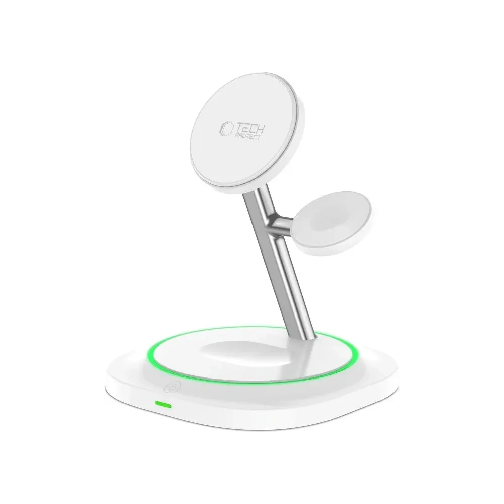 Hurtownia GSM - Tech-Protect QI15W-A46 Magnetic MagSafe Wireless Charger Weiß - THP3942 - {ean13} - Hurt