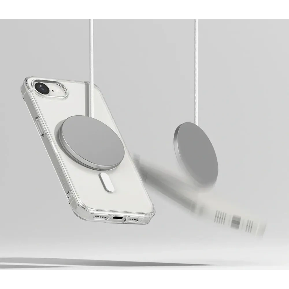 Hurtownia GSM - Etui Ringke Fusion Magnetic MagSafe Apple iPhone 16e Clear - RGK11765 - {ean13} - Hurt