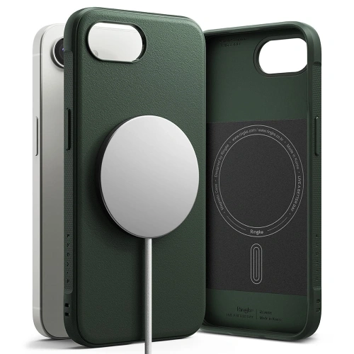 Etui Ringke Onyx Magnetic MagSafe Apple iPhone 16e Dark Green