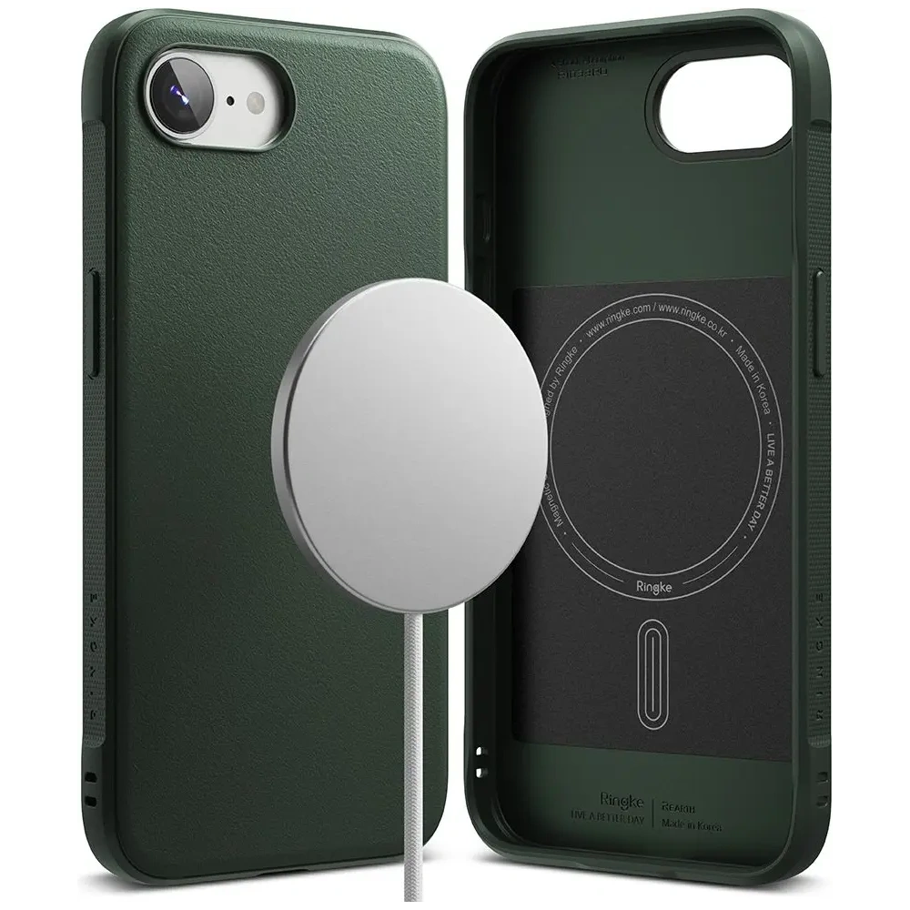 Hurtownia GSM - Ringke Onyx Magnetic MagSafe Apple iPhone 16e Verde Închis - RGK11769 - {ean13} - Hurt