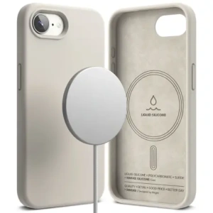 Wholesale Ringke Silicone Magnetic MagSafe Apple iPhone 16e Stone - RGK11771 - {ean13} - Hurt