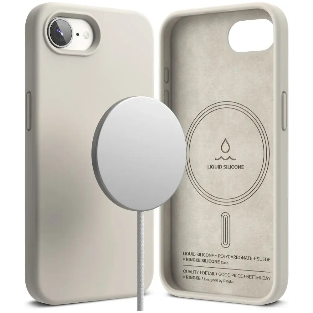 Hurtownia GSM - Ringke Silikon Magnetic MagSafe Apple iPhone 16e Stein - RGK11771 - {ean13} - Hurt