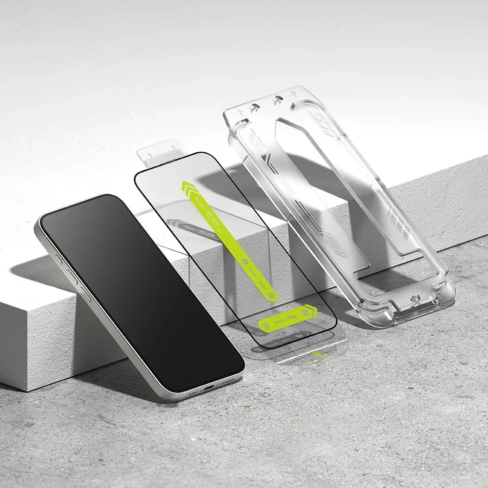 Hurtownia GSM - Szkło hartowane Ringke Easy Slide Apple iPhone 13 / 13 Pro / 14 / 16e Clear [2 PACK] - RGK11773 - {ean13} - Hurt
