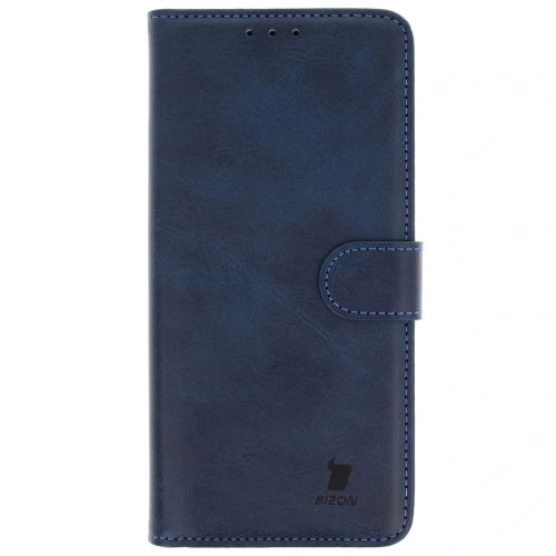 Etui z klapką Bizon Case Pocket do Xiaomi Redmi Note 14 Pro 4G granatowe