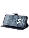 Hurtownia GSM - Etui z klapką Bizon Case Pocket do Xiaomi Redmi Note 14 Pro 4G granatowe - BIZ8702 - {ean13} - Hurt