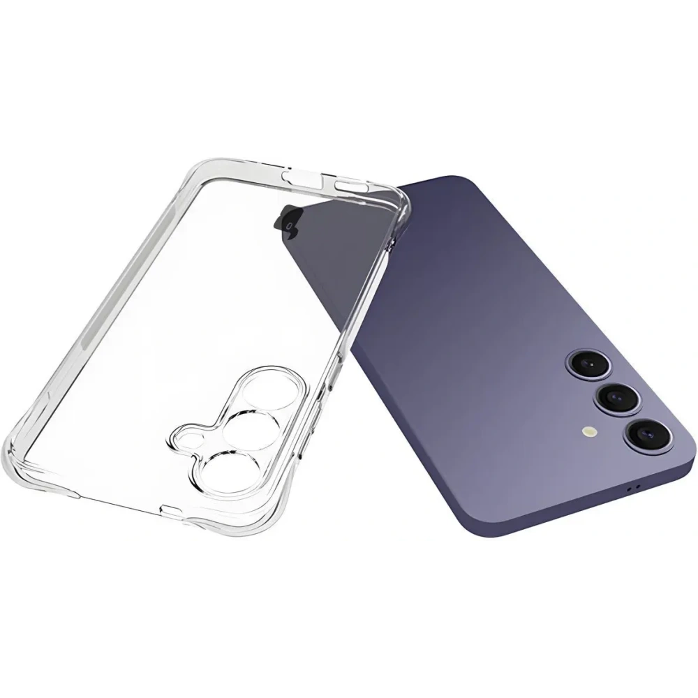 Wholesale Bizon Case Clear Pack case + 2x screen glass Samsung Galaxy S25+ Plus clear - BIZ8703 - {ean13} - Hurt
