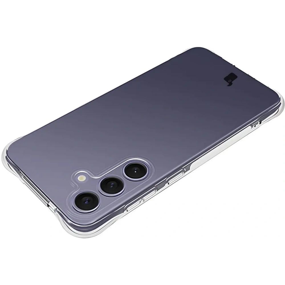 Etui + 2x szkło na ekran Bizon Case Clear Pack do Samsung Galaxy S25+ Plus przezroczyste