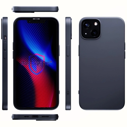 Etui 3MK Matt Case Pro do Apple iPhone 13 czarne