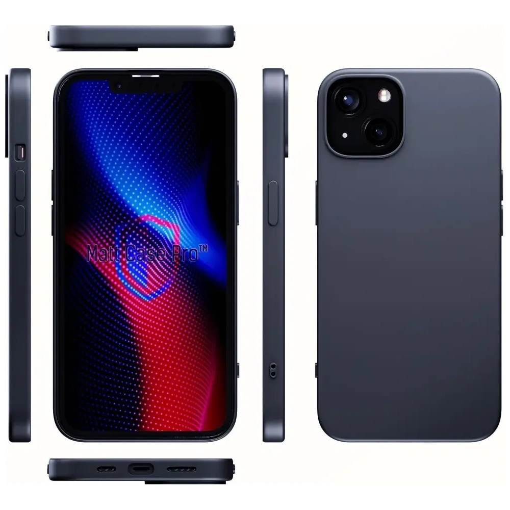 Hurtownia GSM - 3MK Matt Case Pro Apple iPhone 13 negru - 3MK15897 - {ean13} - Hurt