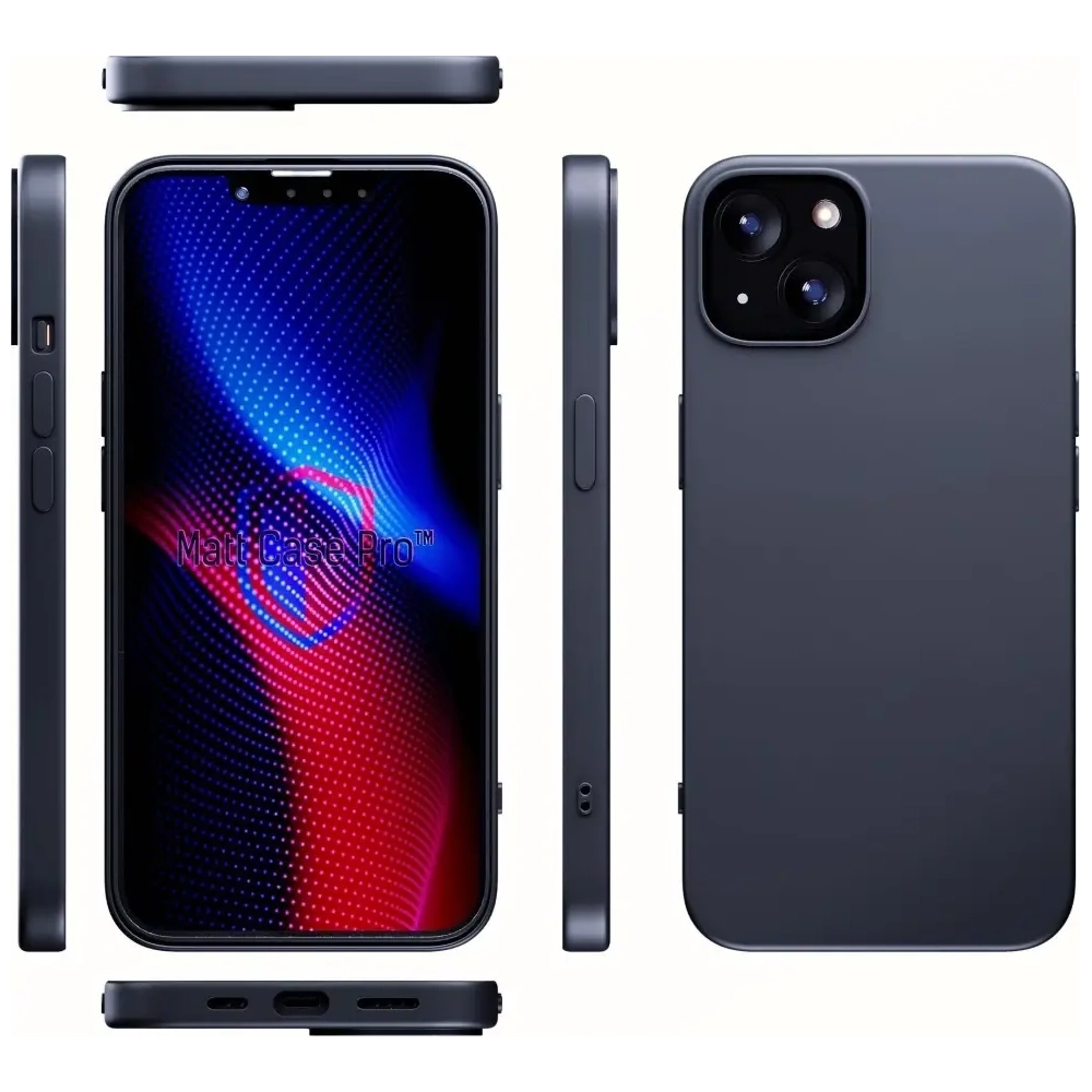 Hurtownia GSM - 3MK Matt Case Pro Apple iPhone 14 fekete - 3MK15898 - {ean13} - Hurt