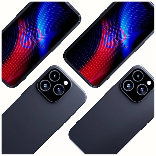 Etui 3MK Matt Case Pro do Apple iPhone 15 Pro czarne