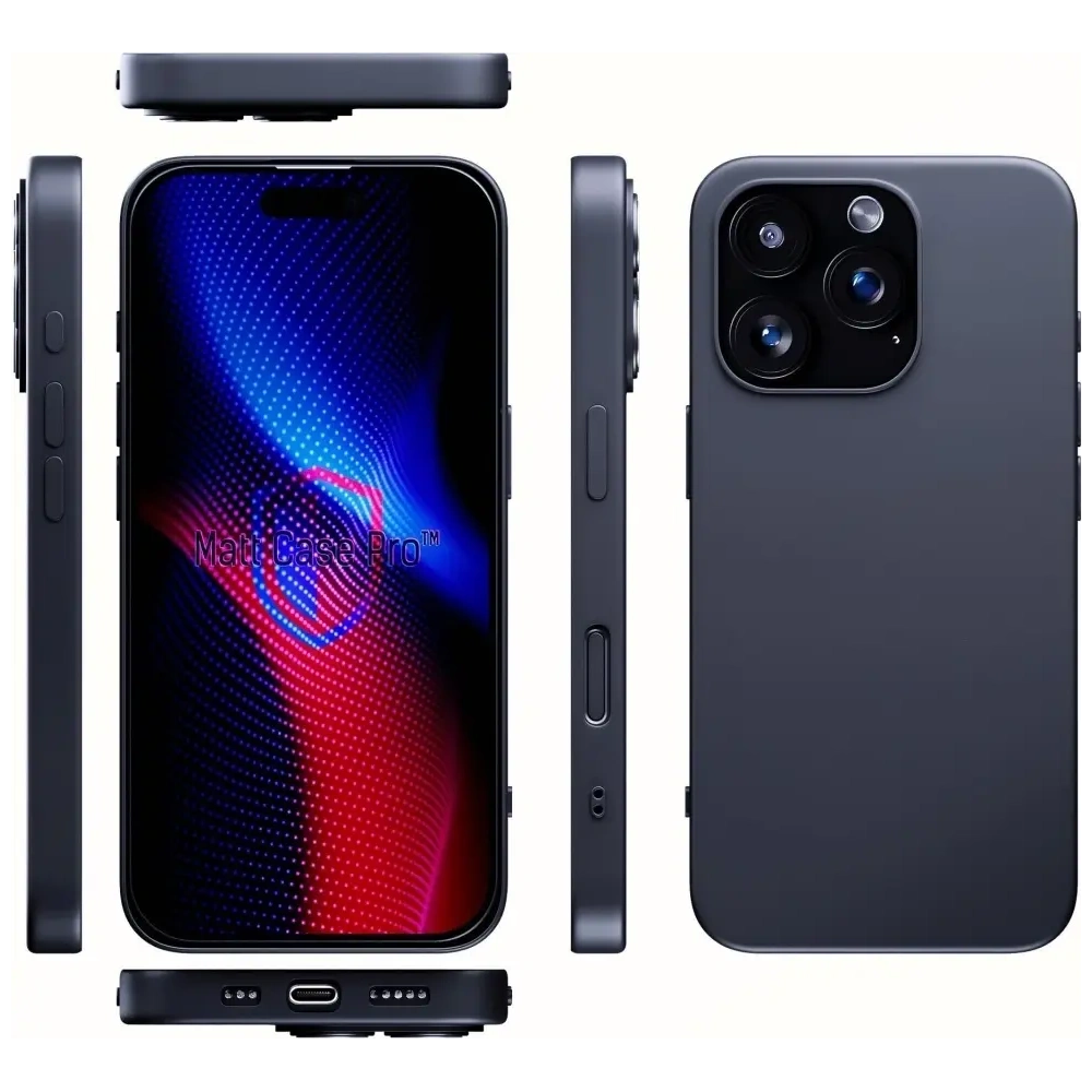 Hurtownia GSM - 3MK Matt Case Pro Apple iPhone 16 Pro černý - 3MK15903 - {ean13} - Hurt
