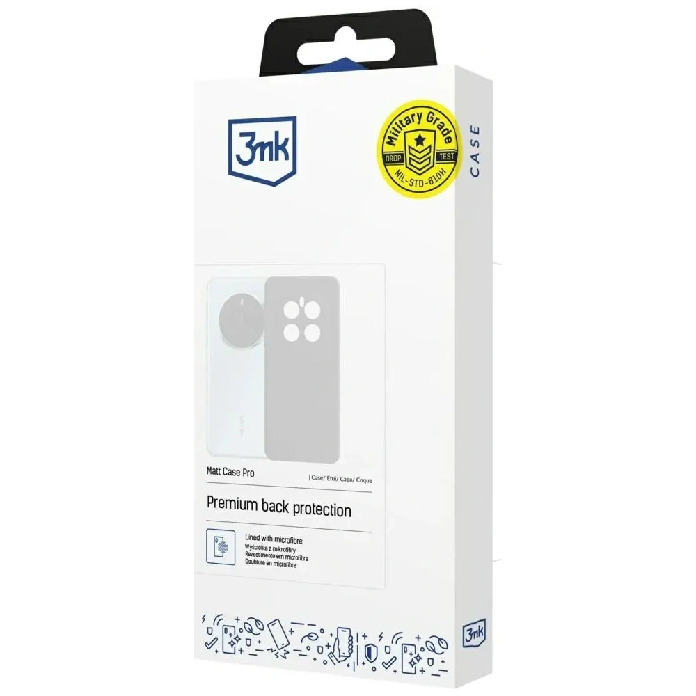 Hurtownia GSM - 3MK Matt Case Pro Apple iPhone 16 Pro černý - 3MK15903 - {ean13} - Hurt