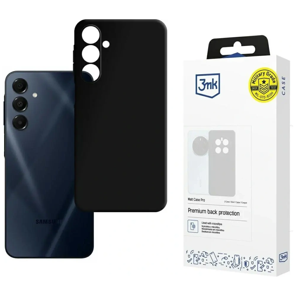 Hurtownia GSM - 3MK Matt Case Pro Samsung Galaxy A16 černý - 3MK15906 - {ean13} - Hurt