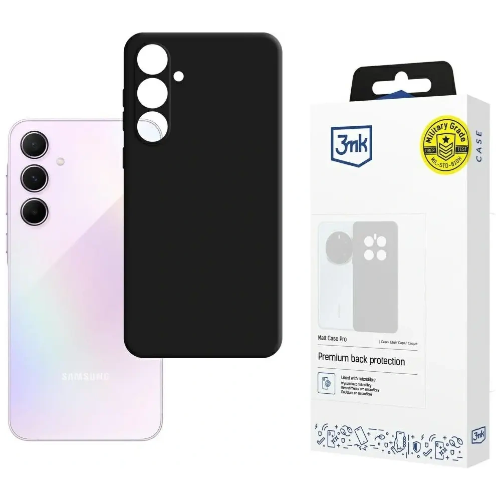 Hurtownia GSM - 3MK Matt Case Pro Samsung Galaxy A56 5G fekete - 3MK15911 - {ean13} - Hurt