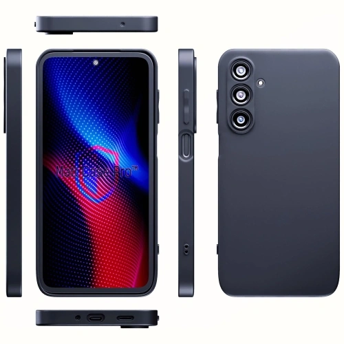 Etui 3MK Matt Case Pro do Samsung Galaxy M35 5G czarne