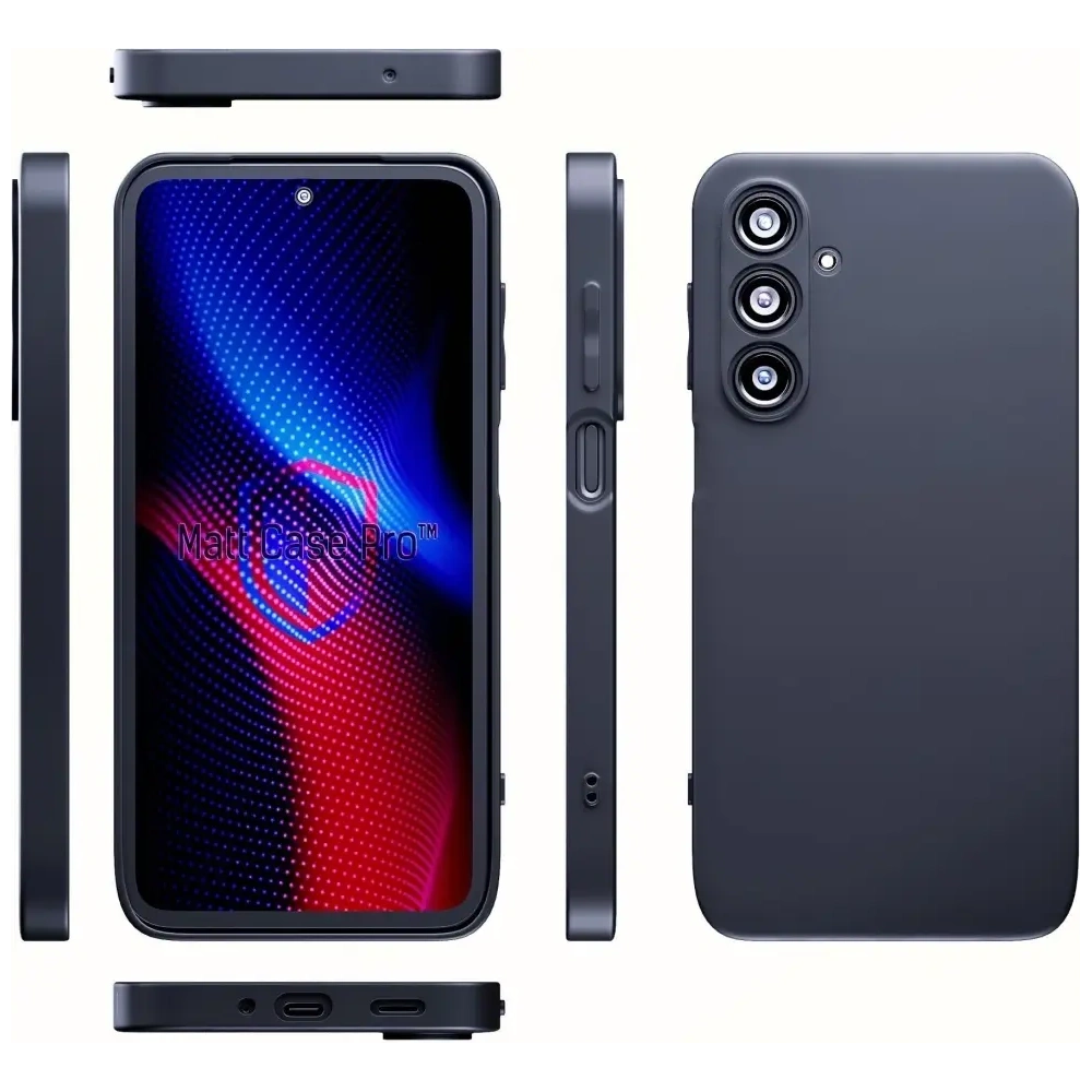 Hurtownia GSM - 3MK Matt Case Pro Samsung Galaxy M35 5G černý - 3MK15913 - {ean13} - Hurt