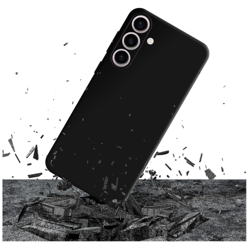 Etui 3MK Matt Case Pro do Samsung Galaxy S24 czarne
