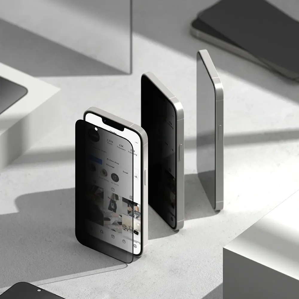 Wholesale Ringke Easy Slide Apple iPhone 16e / 14 / 13 / 13 Pro Privacy [2 PACK] - RGK11774 - {ean13} - Hurt