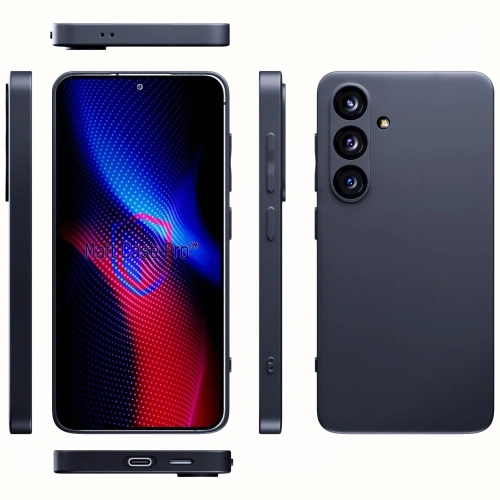 Etui 3MK Matt Case Pro do Samsung Galaxy S24 FE czarne