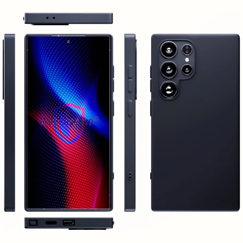 Etui 3MK Matt Case Pro do Samsung Galaxy S24 Ultra czarne