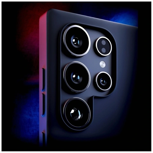 Etui 3MK Matt Case Pro do Samsung Galaxy S24 Ultra czarne