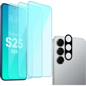 Hurtownia GSM - BIZON Clear 2 csomag 3x kijelző üveg + 1x lencse üveg Samsung Galaxy S25 - BIZ8704 - {ean13} - Hurt