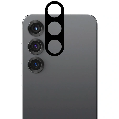 3x szkło na ekran + 1x na aparat BIZON Clear 2 Pack do Samsung Galaxy S25