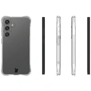 Hurtownia GSM - Bizon Case Clear Pack carcasă + 2x sticlă pentru ecran Samsung Galaxy S25 transparentă - BIZ8705 - {ean13} - Hurt