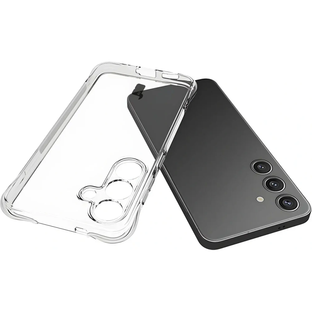 Hurtownia GSM - Bizon Case Clear Pack carcasă + 2x sticlă pentru ecran Samsung Galaxy S25 transparentă - BIZ8705 - {ean13} - Hurt