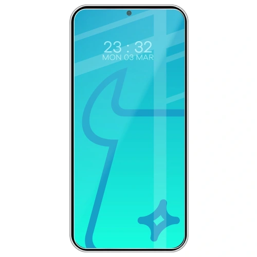 Etui + 2x szkło na ekran Bizon Case Clear Pack do Samsung Galaxy S25 przezroczyste