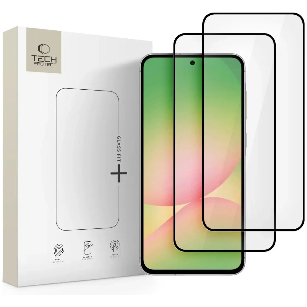 Hurtownia GSM - Tech-Protect Glass Fit+ Samsung Galaxy A36 / A56 5G Negru [2 PACHET] - THP3948 - {ean13} - Hurt