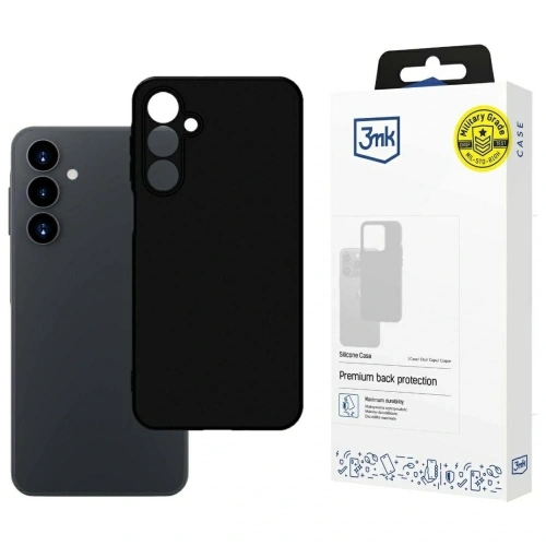 Etui 3MK Silicone Case do Samsung Galaxy A16 czarny