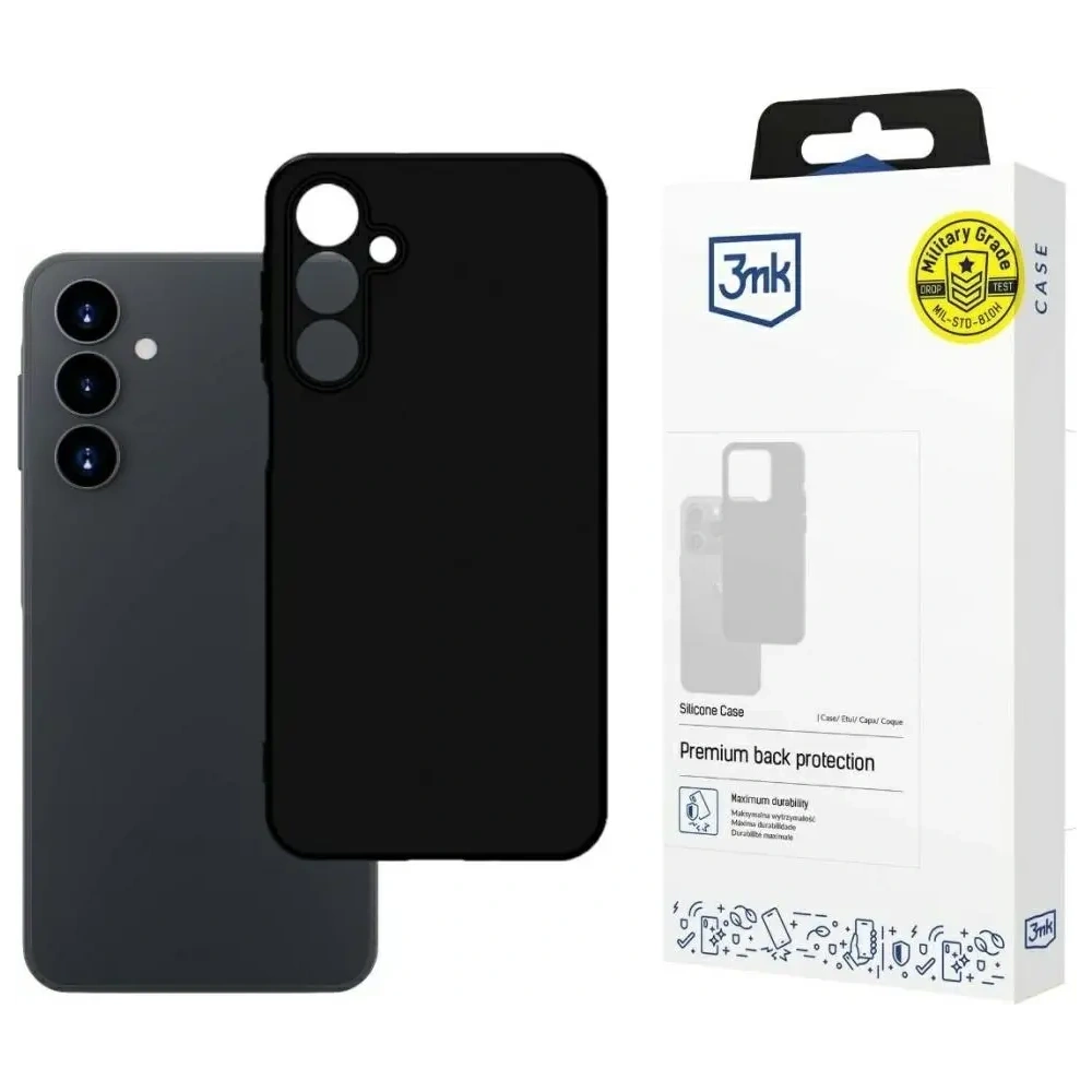 Hurtownia GSM - 3MK Silikonové pouzdro Samsung Galaxy A16 černé - 3MK15922 - {ean13} - Hurt