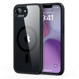 Hurtownia GSM - ESR Classic Hybrid HaloLock MagSafe Apple iPhone 16e Átlátszó/fekete - ESR895 - {ean13} - Hurt