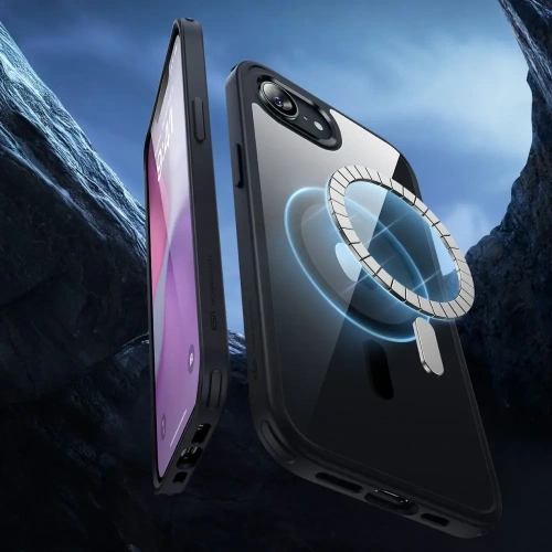 Etui ESR Classic Hybrid HaloLock MagSafe Apple iPhone 16e Clear/black